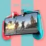 ICALL Presenting 2 in 1 Mobile Remote Controller Quick fire Button Assistant AK16 Mobile Phone Gamepad Joystick Handle L1 R1 Trigger for PUBG Sensitive Shoot || for iOS and Android ICALL Presenting 2 in 1 Mobile Remote Controller Quick fire Button Assistant AK16 Mobile Phone Gamepad Joystick Handle L1 R1 Trigger for PUBG Sensitive Shoot || for iOS and Android