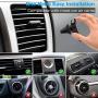 Magnetic Phone Car Mount, Sky castle Cell Phone Holder for Car Universal Air Vent Magnet Car Phone Mount Window Breaker Punch and Seat Belt Cutter Compatible with iPhone Xs Max XR X 8 7 6S 6 Plus