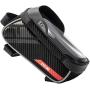 ERONGDIAN Bike Storage Bag Water Resistant Bicycle Phone Mount Bags Top Tube Bike Phone Bag Men Bike Front Frame Bags Phone Holder Touch Screen for iPhone 11 XS MAX XR Android Cellphone 6.0 Inches