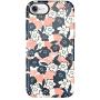 Speck 79990-5760 Presidio Inked Cell Phone Case for iPhone 7 - Marbled Floral Peach Matte/Marine Blue