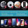 Wireless Car Charger Mount, wejie Auto Clamping 10W 7.5W Qi Fast Charging Car Phone Mount, Air Vent Windshield Dashboard Phone Holder Compatible for iPhone Xs/Max/X/XR/8/8 Plus, Samsung Note 9 (Black)