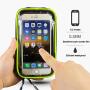 MUMA Waterproof Bike Pouch Bag, Bike Frame Bag Cycling Front Top Tube Storage Bag with Headphone Hole,for Smartphone Below 6.2 Inch