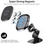 Cell Phone Holder for Car Magnetic 2 PACK FLOVEME Magnetic Phone Car Mount Hands Free Phone Mount for Car Dashboard Car Phone Holder for iPhone 11 Pro Max XR XS Max X 8 7 Plus Samsung Galaxy S10 S9 S8