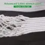 MYUREN 100 Yards Length 1/4 Inch Width Braided Elastic Band White Elastic Cord Heavy Stretch High Elasticity Knit Elastic Band for Sewing Crafts DIY,Bedspread, Cuff MYUREN 100 Yards Length 1/4 Inch Width Braided Elastic Band White Elastic Cord Heavy Stretch High Elasticity Knit Elastic Band for Sewing Crafts DIY,Bedspread, Cuff