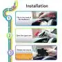 Car Mount, HUD Smart Phone GPS Holder, Universal Cradle Adjustable Non-Slip Holder for Safe Driving for iPhone X / 8 / 8Plus / 7 / 7Plus, Samsung Galaxy S8 / S8+ / Note 8 and All 4 to 6.5 inch Smartph Car Mount, HUD Smart Phone GPS Holder, Universal Cradle Adjustable Non-Slip Holder for Safe Driving for iPhone X / 8 / 8Plus / 7 / 7Plus, Samsung Galaxy S8 / S8+ / Note 8 and All 4 to 6.5 inch Smartph