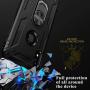 iPhone XR Case [ Military Grade ] 15ft. Drop Tested Protective Case | Kickstand | Wireless Charging | Compatible with Apple iPhone XR- Black
