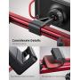Headrest Tablet Holder, Car Tablet Mount - Lamicall Headrest Stand Cradle Compatible with Devices Such as iPad Pro Air Mini, Galaxy Tabs, Other 4.7-12.9" Cell Phones and Tablets - Red