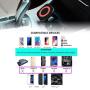 VIEE Wireless Car Charger, Qi Magnetic Wireless Charging Mount 180° Adjustable Cordless Car Charging Cradle for Samsung, iPhone and All Android Smartphones (Car Charger+Smart Magnet)