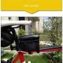 BYBYC Bicycle Front Tube Bag Waterproof Bicycle Frame Saddle Bag Mobile Phone up to 6 inch Bicycle Accessories Bicycle Bag