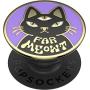PopSockets: PopGrip with Swappable Top for Phones and Tablets - Enamel Far Meowt