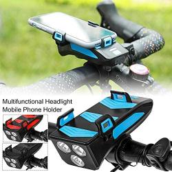 settencas Bicycle Mobile Phone Bracket 4 in 1 Bicycle Headlight Charging Bracket Mountain Bike Accessories