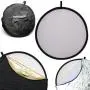 Neewer 43 Inch/110 Centimeter Light Reflector 5-in-1 Collapsible Multi-Disc with Bag - Translucent, Silver, Gold, White and Black for Studio Photography Lighting and Outdoor Lighting Neewer 43 Inch/110 Centimeter Light Reflector 5-in-1 Collapsible Multi-Disc with Bag - Translucent, Silver, Gold, White and Black for Studio Photography Lighting and Outdoor Lighting