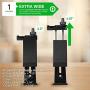KobraTech Metal Cell Phone Tripod Mount - UniMount 360 Pro Heavy Duty iPhone Tripod Mount with Remote