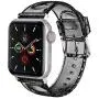 iiteeology Compatible with Apple Watch Band 38mm 40mm, Women Glitter Soft Silicone Sports iWatch Band Strap for Apple Watch Series 5/4/3/2/1 (38mm 40mm black/silver band + silver connector) iiteeology Compatible with Apple Watch Band 38mm 40mm, Women Glitter Soft Silicone Sports iWatch Band Strap for Apple Watch Series 5/4/3/2/1 (38mm 40mm black/silver band + silver connector)