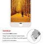 Screen Replacement for iPhone 7 White,Hkhuibang 4.7 Upgraded LCD Display 3D Touch Screen Digitizer Full Frame Assembly with OEM Front Camera Proximity Sensor Earpiece Speaker Repair Tool