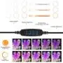 10” Ring Light LED Desktop Selfie Ring Light USB LED Desk Camera Ringlight 3 Colors Light with Tripod Stand iPhone Cell Phone Holder and Remote Control for Photography Makeup Live Streaming 10” Ring Light LED Desktop Selfie Ring Light USB LED Desk Camera Ringlight 3 Colors Light with Tripod Stand iPhone Cell Phone Holder and Remote Control for Photography Makeup Live Streaming