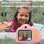 KIDOVE Kids Toys Fun Camera, Child Selfie Digital Game Camcorder, 8MP 1080P Dual Camera Video Recorder, Creative Birthday Gifts for Girls and Boys, 16GB TF Card Included (Pink)