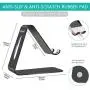 Cell Phone Stand for Desk, YOSHINE Cell Phone Holder Solid Phone Dock Cradle Compatible for iPhone 12 11 XR XS Max 8 X 7 6 6s Plus 5 4 SE Charging, Accessories Desk, All Android Smartphones - Black Cell Phone Stand for Desk, YOSHINE Cell Phone Holder Solid Phone Dock Cradle Compatible for iPhone 12 11 XR XS Max 8 X 7 6 6s Plus 5 4 SE Charging, Accessories Desk, All Android Smartphones - Black