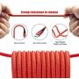 Cabepow 3Pack 6Ft USB Type C Cable, 3A Fast Charge Cord Compatible with Samsung Galaxy S10 / S9 / S8 / Note 8,LG V20 / V30 / V40, Premium Nylon Braided USB-C to USB-A Fast Charging C Cables (Red)