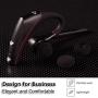 BANIGIPA Bluetooth Headset for Cellphones, Wireless Bluetooth 5.0 Headphone Earphone Earpiece with HD Mic for Office Skype Business Truck Driver, 12 Hours Talking & Music, CVC6.0 Noise Cancelling