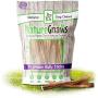 Nature Gnaws Small Bully Sticks for Dogs - Premium Natural Beef Bones - Thin Long Lasting Dog Chew Treats for Light Chewers & Puppies - Rawhide Free - 6 Inch