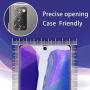 [ 4 Pack ] UniqueMe 2 Pack Screen Protector + 2 Pack Camera Lens Protector Tempered Glass for Samsung Galaxy Note 20,[Ultrasonic Fingerprint Compatible][Case Friendly] [Alignment Frame Easy Installation] HD Clear Anti-Scratch Film
