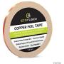 Premium Adhesive Copper Foil Tape - Double-Sided Conductive - 0.25 inch (6.3 mm) - EMI and RF Shielding, Paper Circuits, Electrical Repairs, Grounding, Arts and Crafts, Home Interior, Slug Repellent