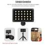 Viltrox RB08 Portable LED Fill-in Video Light Lamp 24pcs Beads Adjustable Brightness 2500K-8500K CRI 95+ with Display Screen Diffuser USB Charging Cable Hot Shoe Adapter for Studio Photography