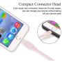 MFi Certified iPhone Charger Cable - Novtech 3Pack 3/6/9FT iPhone USB Charging Cable for iPhone 11 Pro XR Xs Max X 8Plus 7Plus 6S Plus 6 5S iPad and More - Pink