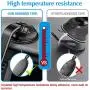 Sticky Adhesive Replacement for Dashboard Pad Mounting Disk, VOLPORT 2pcs 3M Circle Heat Resistant Double Sided Tapes Strong VHB Sticker for Suction Cup Car Phone Holder Disc, GPS Windshield Dash Cam Sticky Adhesive Replacement for Dashboard Pad Mounting Disk, VOLPORT 2pcs 3M Circle Heat Resistant Double Sided Tapes Strong VHB Sticker for Suction Cup Car Phone Holder Disc, GPS Windshield Dash Cam