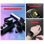 M1 2 in 1 Smart Bracelet Wireless Bluetooth Headset Combo Running Music Wristband Earphone Heart Rate Blood Pressure Fitness Tracker (Black)