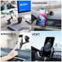 TORRAS [Military Grade] Cell Phone Holder for Car, Universal Car Phone Mount Dashboard Windshield Vent Compatible with iPhone 11 Pro Max XS X XR 8 Plus SE, Samsung Galaxy S20+Ultra Note10 Plus & All
