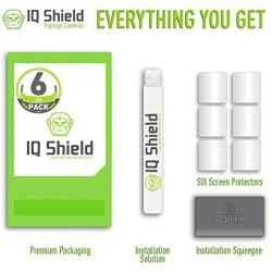 IQ Shield Screen Protector Compatible with Garmin Vivoactive (2015)(6-Pack) Anti-Bubble Clear Film