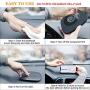 Bosynoy Car Phone Holder, Universal Dashboard Phone Holder for Car, Silicone Mat Car Phone Mount Compatible with iPhone 11 XS Max XR X 8+ SE Samsung Galaxy S10 S9, Android Smartphones, GPS Devices