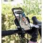 JoshNAh Bike Phone Mount , Universal Cell Phone Holder for Bicycle Handlebars , fits Iphone X , 8 , 7 , 7s , 6 , 6s plus , Galaxy s7 edge , 8 , s9 , s6 for Motorcycle & Bike Accessories