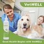 VetWELL Cat and Dog Ear Cleaner - Otic Rinse for Infections and Controlling Yeast, Mites and Odor in Pets - 8 oz