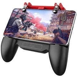 Chezaa Mobile Phone Game Controller Joystick Cooling Fan Gamepad for PUBG Android iOS,Rechargeable Bluetooth Pro Game Pad Joystick Controller