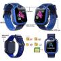 Kids Waterproof Smart Watch Phone, GPS/LBS Tracker Smart Watch for Kids for 3-12 Year Old Compatible iOS Android Smart Watch Christmas Birthday Gifts for Kids(Excluding SIM Card)