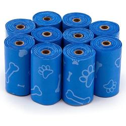 Best Pet Supplies Dog Poop Bags, Rip-Resistant and Doggie Waste Bag Refills with d2w Controlled-Life Plastic Technology