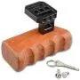 CAMVATE Wooden Handle Grip for Panasonic Camera GH Series(Left Hand)