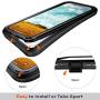 Eonfine iPhone X Case/iPhone Xs Case, Built-in Screen Protector Real 360° Full Body Protection Heavy Duty Shockproof Rugged Cover Skin for iPhone X/Xs 5.8inch (Black/Clear)