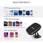 Wireless Car Charger, 10W Qi Fast Car Mount Phone Holder Magnetic Dashboard [ 360 Rotation ] Compatible for iPhone 11/11 Pro Max/Xs Max/XR/X/8 Plus, Samsung Galaxy S10/S10E/Note10/S9/S9+/S8 and More