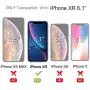 TEAM LUXURY Clear iPhone XR Case, [UNIQ Series] Transparent Hybrid Slim Protective Phone Case Cover for Apple iPhone XR 6.1&quot - (Clear)