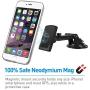 Macally Magnetic Dashboard/Windshield Suction Cup Car Phone Mount Holder with Extendable Telescopic Arm for iPhone Xs XS Max XR X 8 8+ 7 7+ 6s Plus 6 Samsung Galaxy S9 S9+ S8 S7 Edge Note 5 (TELEMAG)