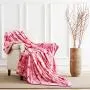 ALLISANDRO 350 GSM-Super Soft and Premium Fuzzy Flannel Fleece Pet Dog Blanket, The Cute Paw and Bone Design Washable Fluffy Blanket for Puppy Cat Kitten Indoor or Outdoor, Pink and Blue ALLISANDRO 350 GSM-Super Soft and Premium Fuzzy Flannel Fleece Pet Dog Blanket, The Cute Paw and Bone Design Washable Fluffy Blanket for Puppy Cat Kitten Indoor or Outdoor, Pink and Blue