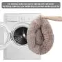 NOYAL Donut Dog Cat Bed, Soft Plush Pet Cushion, Anti-Slip Machine Washable Self-Warming Pet Bed - Improved Sleep for Cats Small Medium Dogs (Multiple Sizes) NOYAL Donut Dog Cat Bed, Soft Plush Pet Cushion, Anti-Slip Machine Washable Self-Warming Pet Bed - Improved Sleep for Cats Small Medium Dogs (Multiple Sizes)