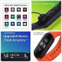 Xiaomi Mi Band 5 Smart Bracelet with 1.1-inch AMOLED True Color Display•Animated dial, 24-Hour Heart Rate Sleep REM Siesta Walk Swimming Monitor 5ATM Waterproof Miband 5 Standard Version (Black)