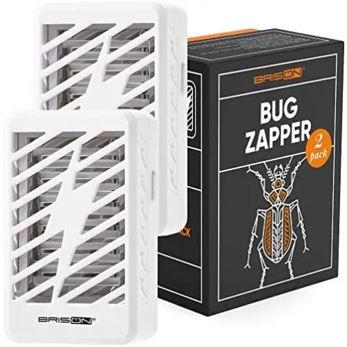 Electronic Bug Zapper - Mosquito Killer Lamp - Electric Fly Trap - UV Indoor Light Insect Zapper Mosquito Magnet Trap Chemical-Free Zapper for Home & Office – Silver Gray Electronic Bug Zapper - Mosquito Killer Lamp - Electric Fly Trap - UV Indoor Light Insect Zapper Mosquito Magnet Trap Chemical-Free Zapper for Home & Office – Silver Gray