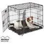 MidWest Homes for Pets Dog Crate | iCrate Single Door & Double Door Folding Metal Dog Crates | Fully Equipped MidWest Homes for Pets Dog Crate | iCrate Single Door & Double Door Folding Metal Dog Crates | Fully Equipped
