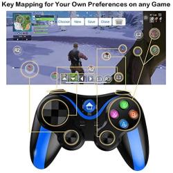 Mobile Gamepad Controller, Megadream Key Mapping Gaming Joysticks Trigger for PUBG/Rules of Survival & More Shooting Fighting Racing Game, for 4-6 inch Android Samsung Galaxy HTC LG Other Phone